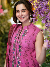 Gulkari By Asifa & Nabeel Embroidered Lawn 3 Piece Unstitched Suit AN25G D-GKL-13 SUNKISSED GARDEN